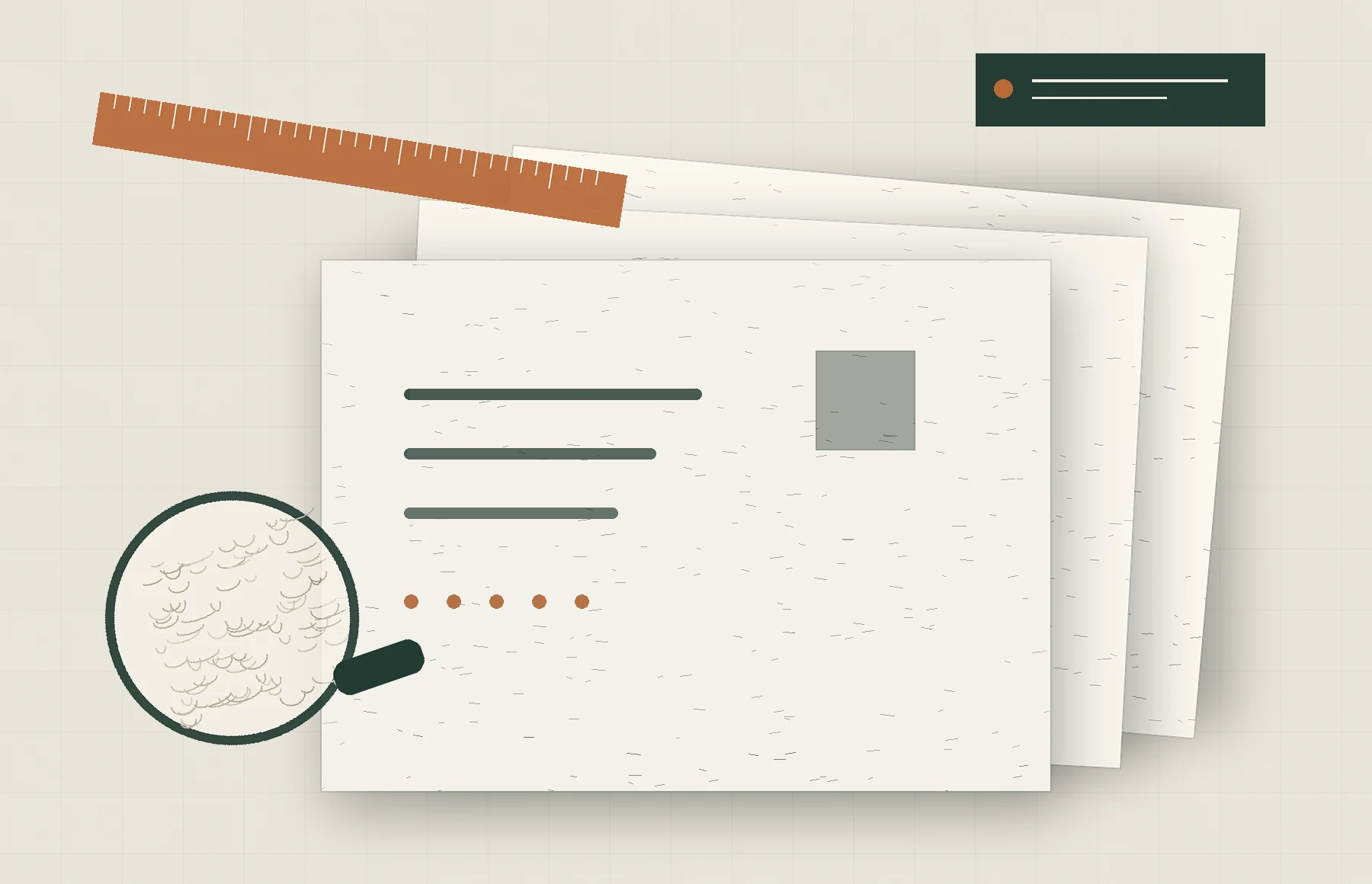 Paper laboratory visual